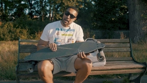 Marcus Reviewing the Board